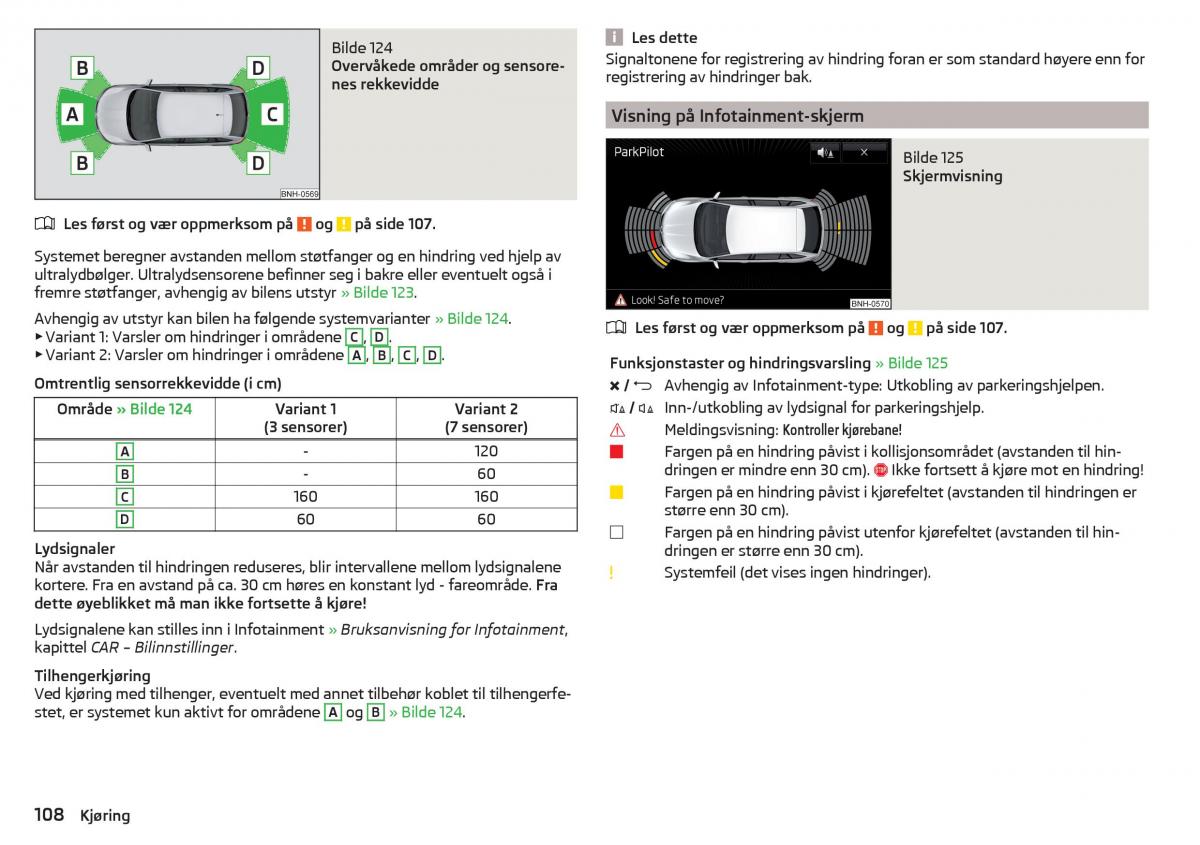 Skoda Rapid bruksanvisningen / page 110