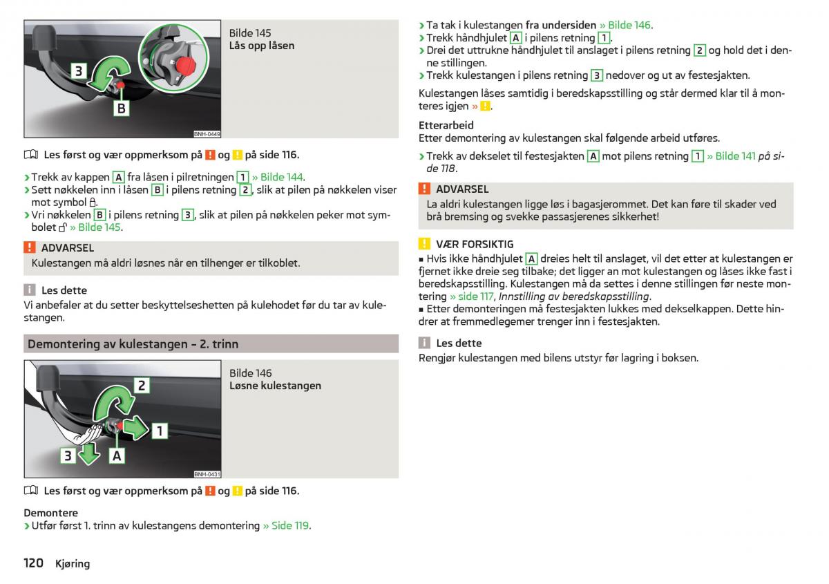 Skoda Rapid bruksanvisningen / page 122