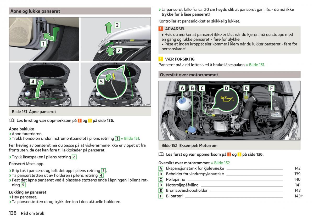 Skoda Rapid bruksanvisningen / page 140