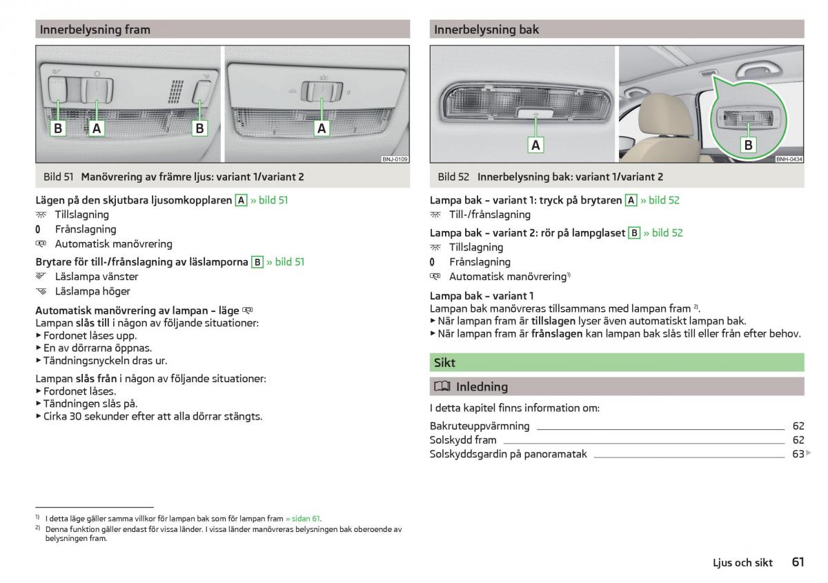 Skoda Rapid instruktionsbok / page 63