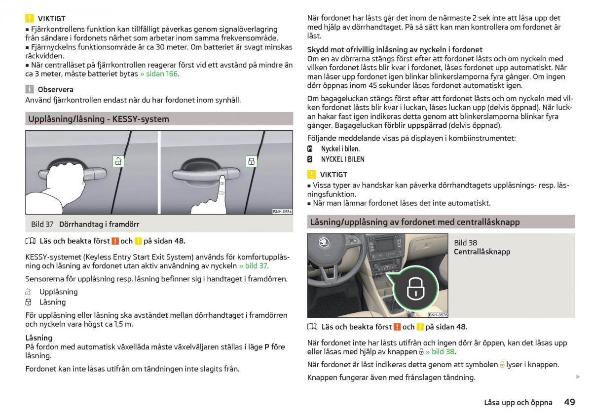 Skoda Rapid instruktionsbok / page 51