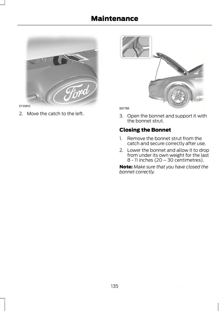 Ford B Max owners manual / page 137