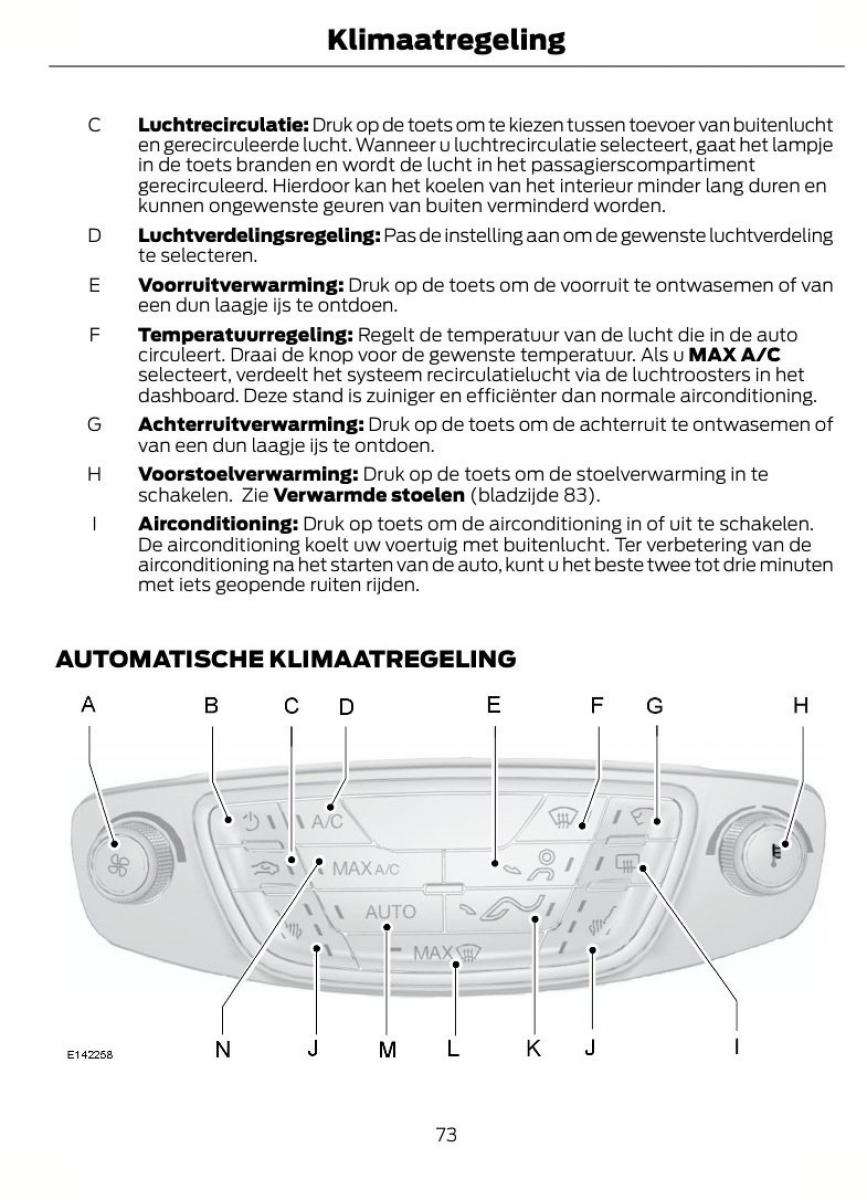 Ford B Max handleiding / page 76