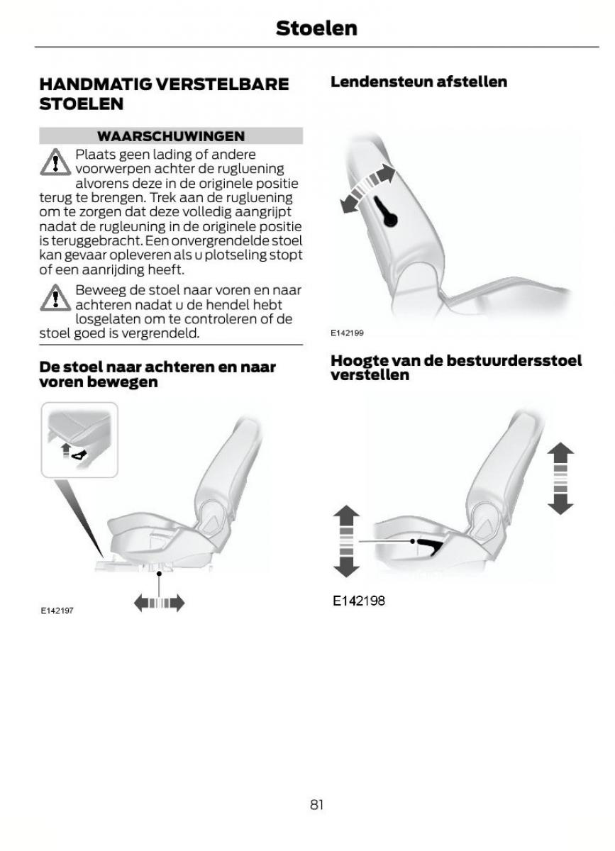 Ford B Max handleiding / page 84