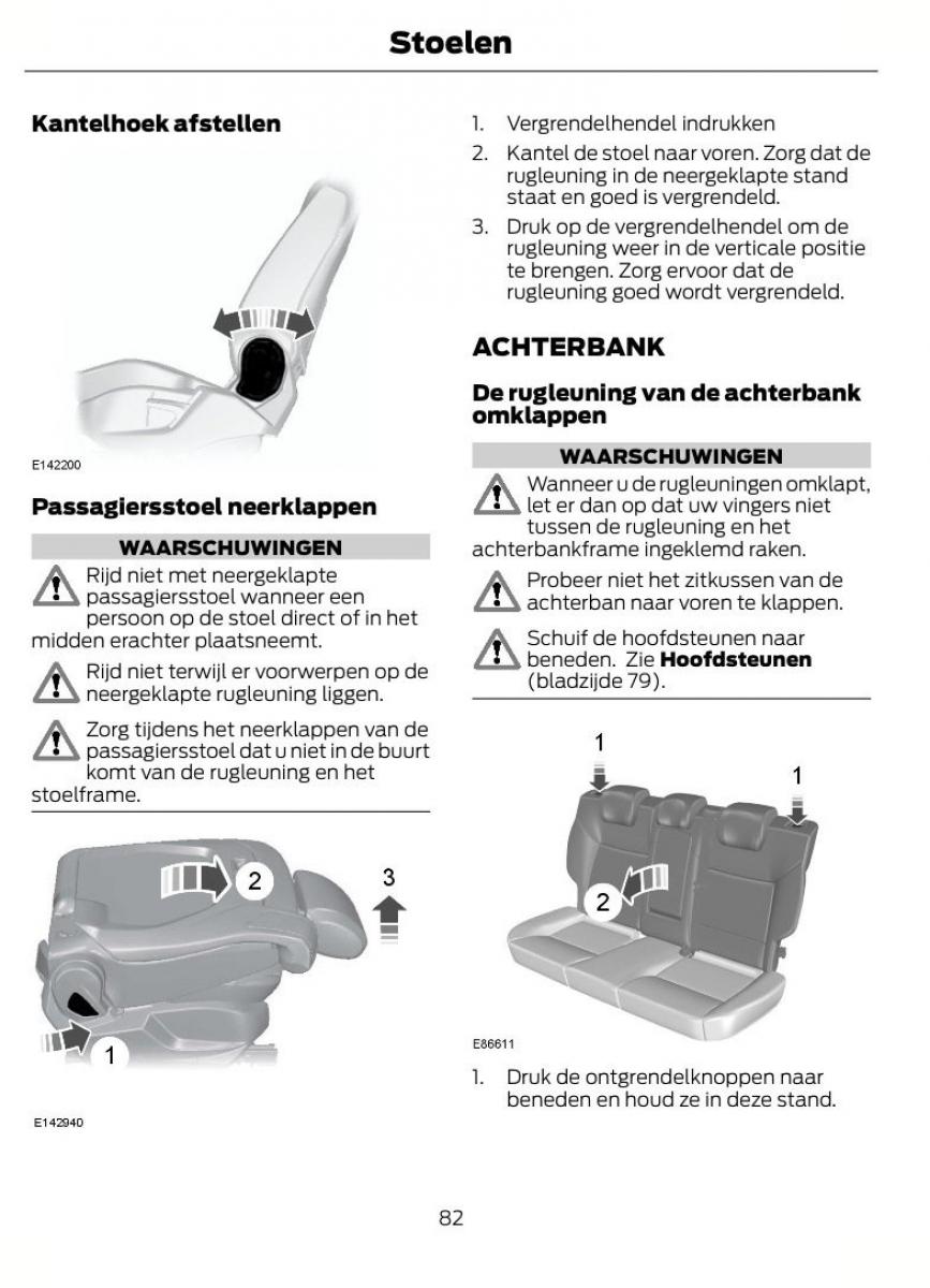 Ford B Max handleiding / page 85