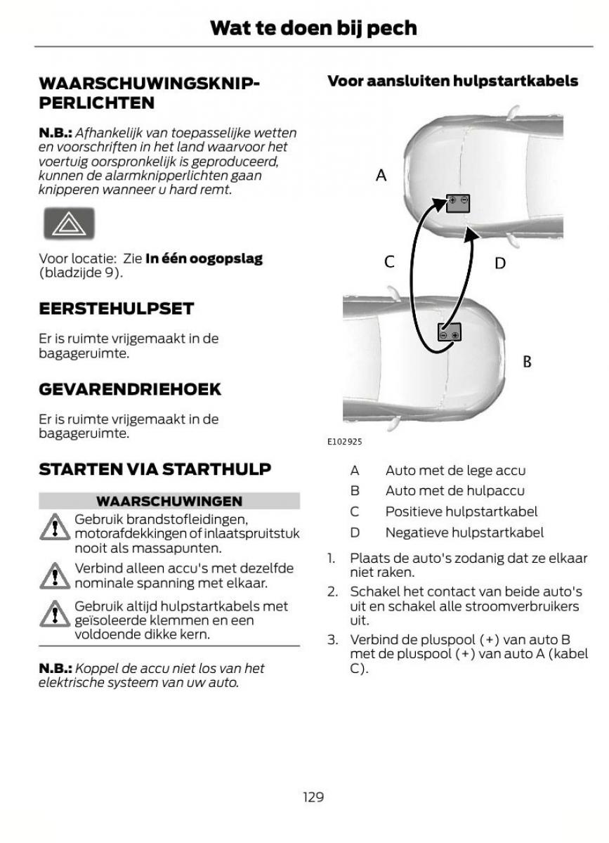 Ford B Max handleiding / page 132