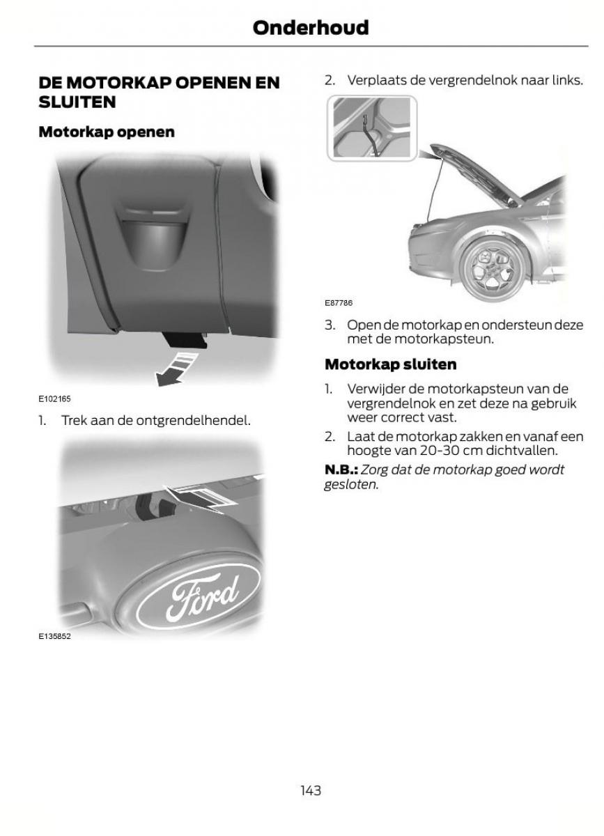 Ford B Max handleiding / page 146