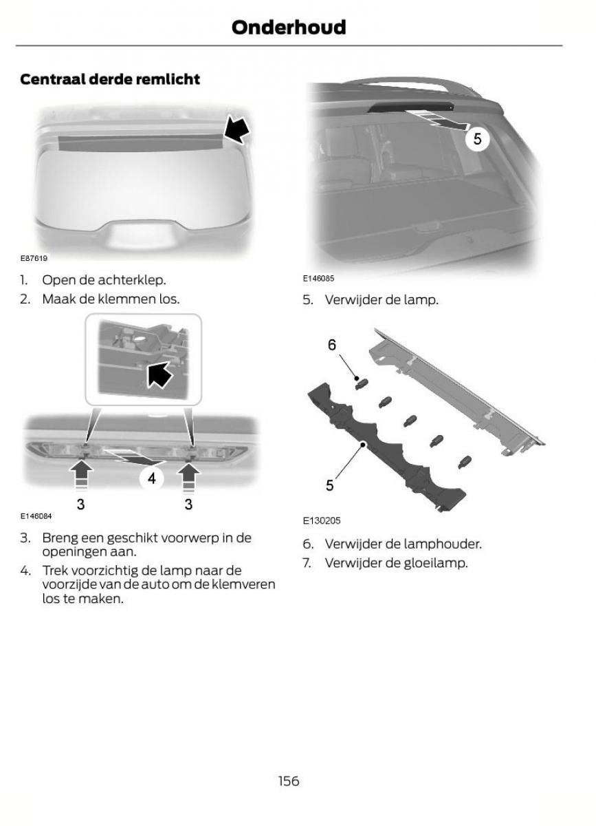 Ford B Max handleiding / page 159