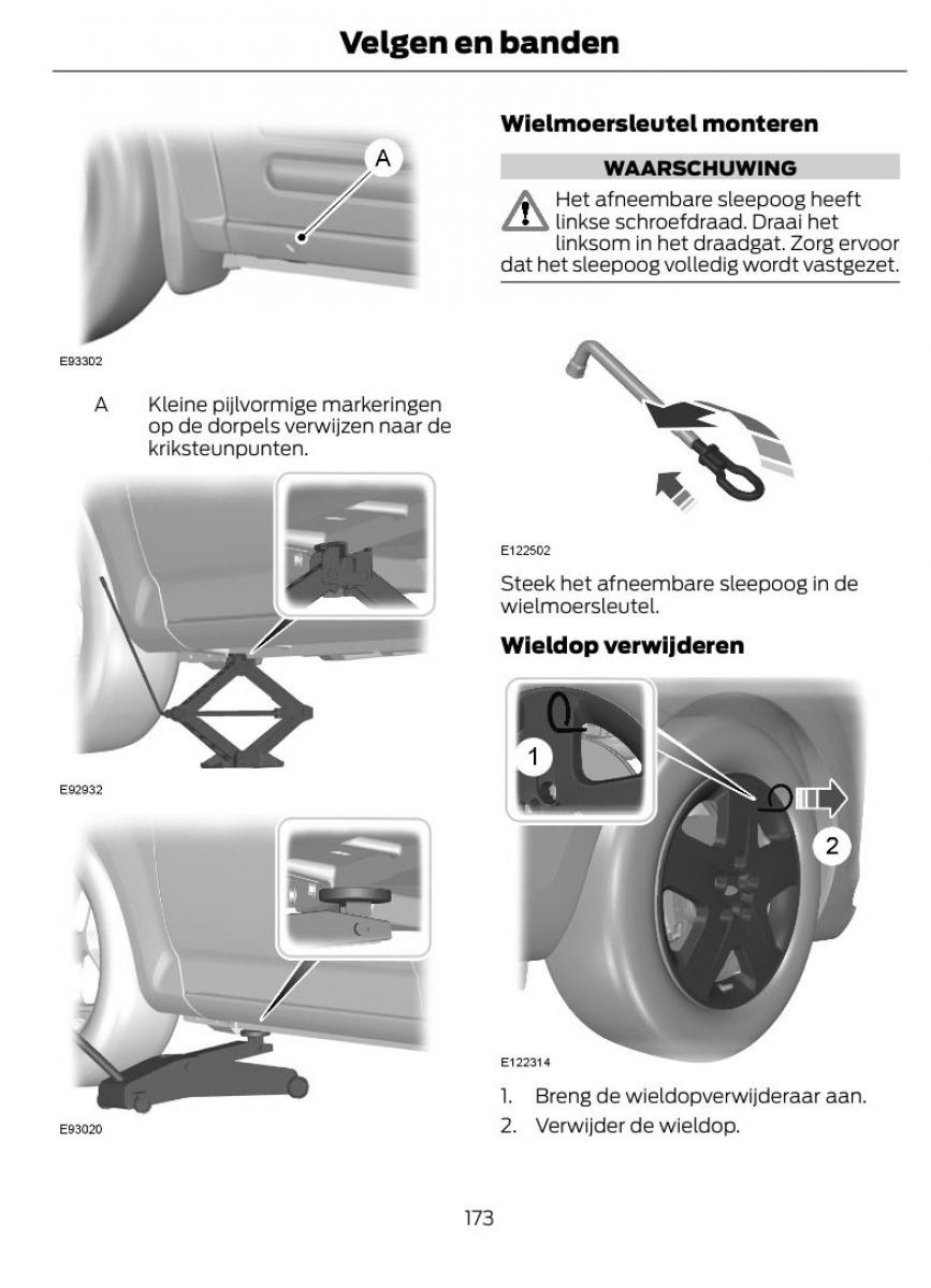 Ford B Max handleiding / page 176