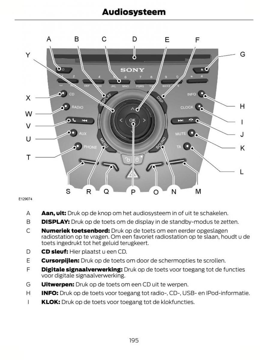 Ford B Max handleiding / page 198