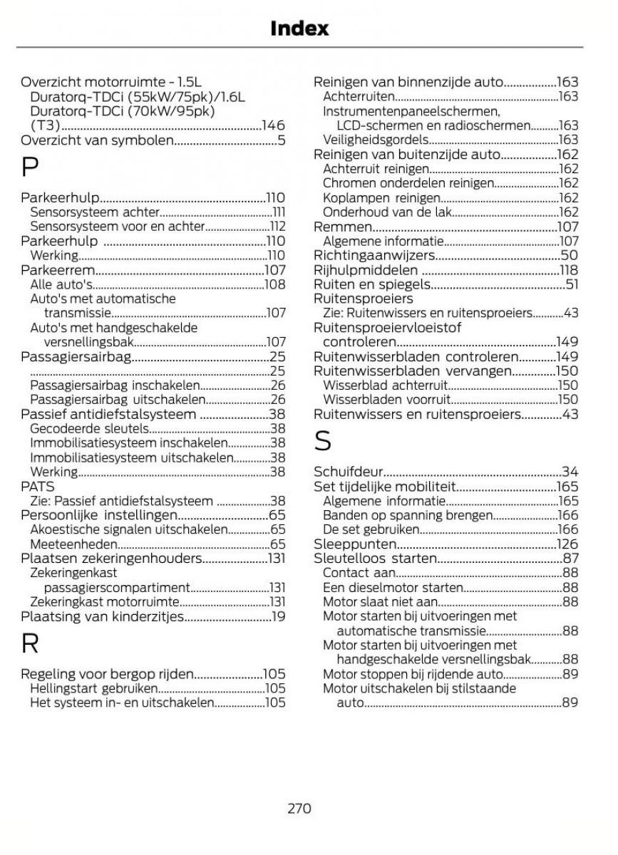 Ford B Max handleiding / page 273