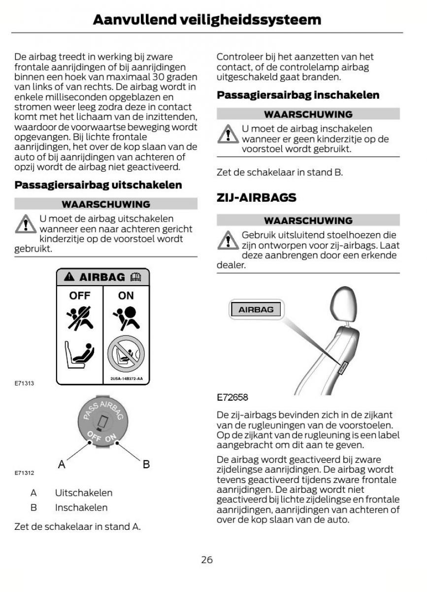 Ford B Max handleiding / page 29