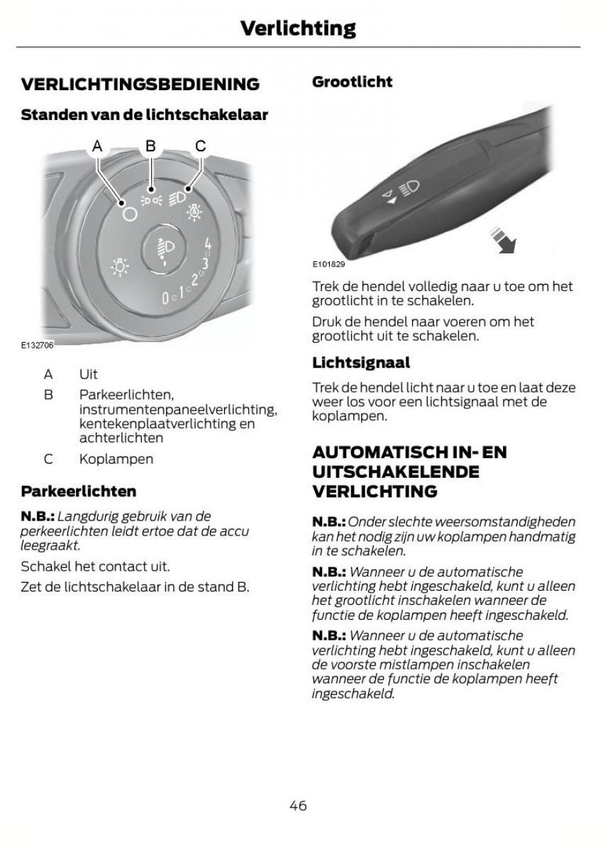 Ford B Max handleiding / page 49