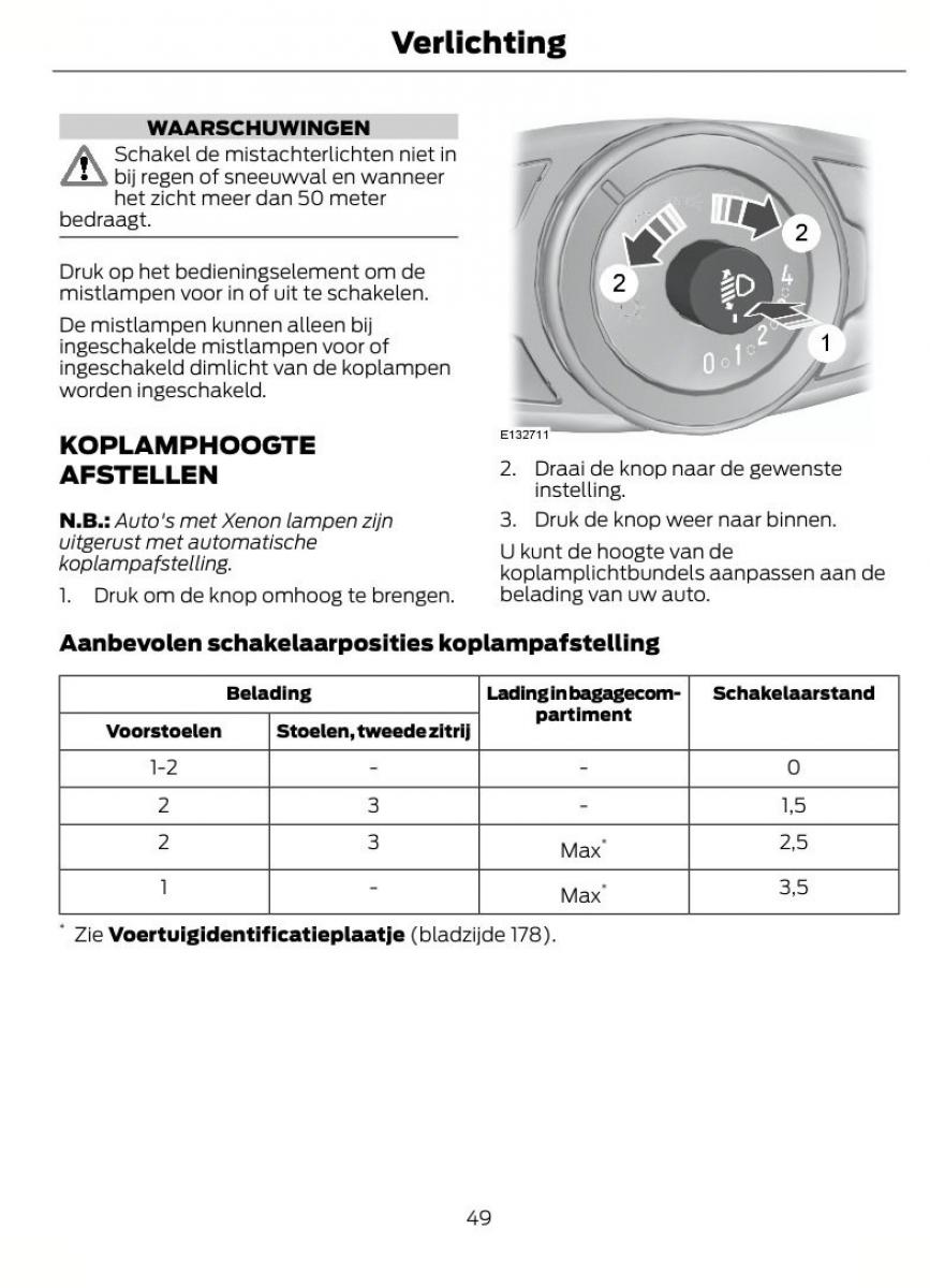 Ford B Max handleiding / page 52