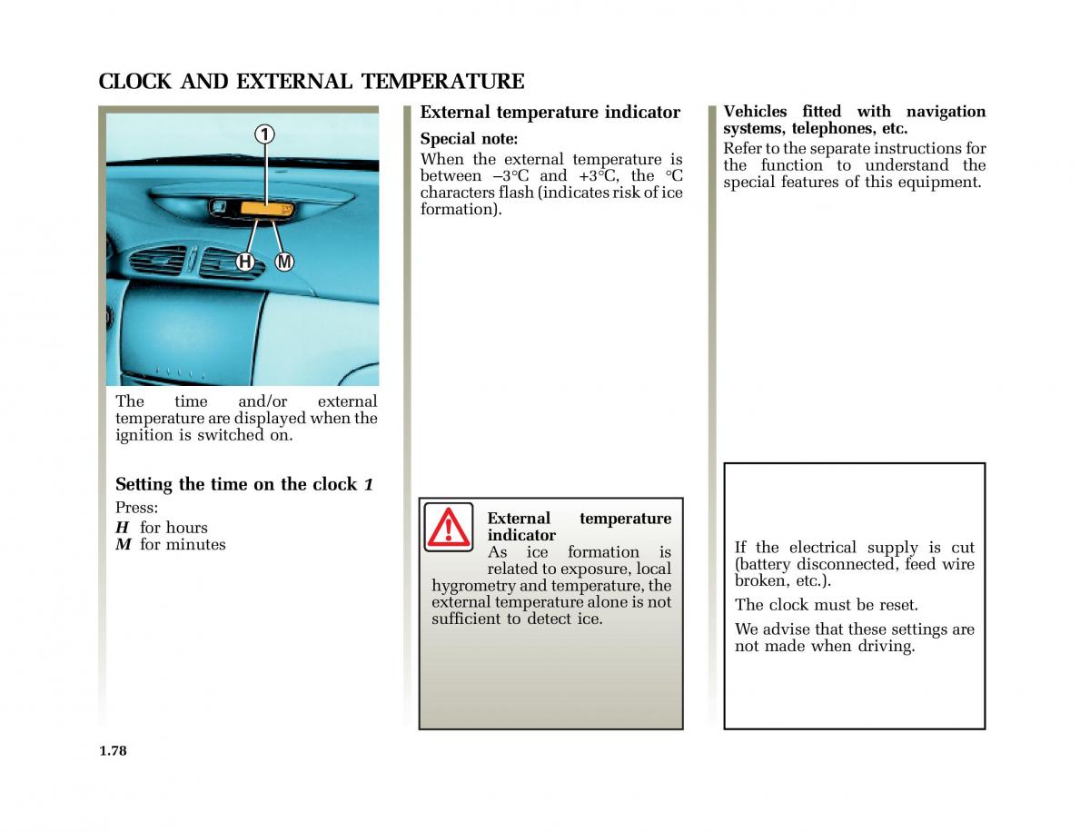 Renault Laguna I 1 owners manual / page 85