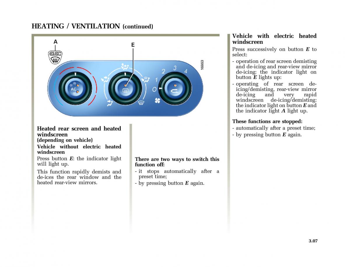 Renault Laguna I 1 owners manual / page 140