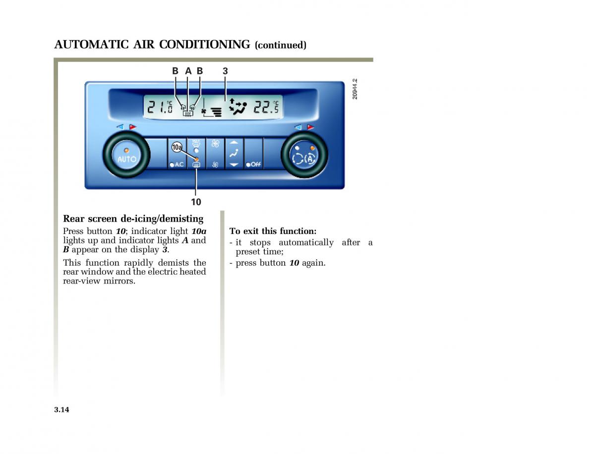 Renault Laguna I 1 owners manual / page 147