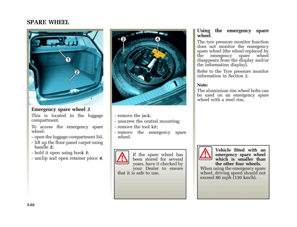 Renault Laguna I 1 owners manual / page 195