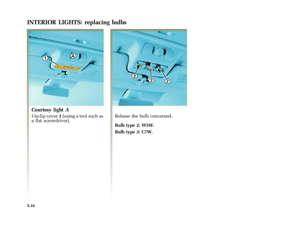 Renault Laguna I 1 owners manual / page 209