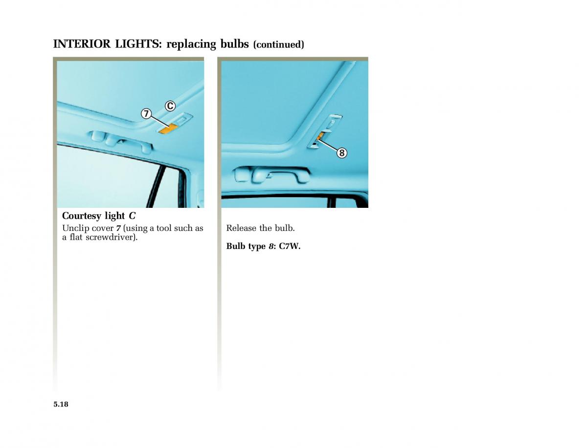 Renault Laguna I 1 owners manual / page 211