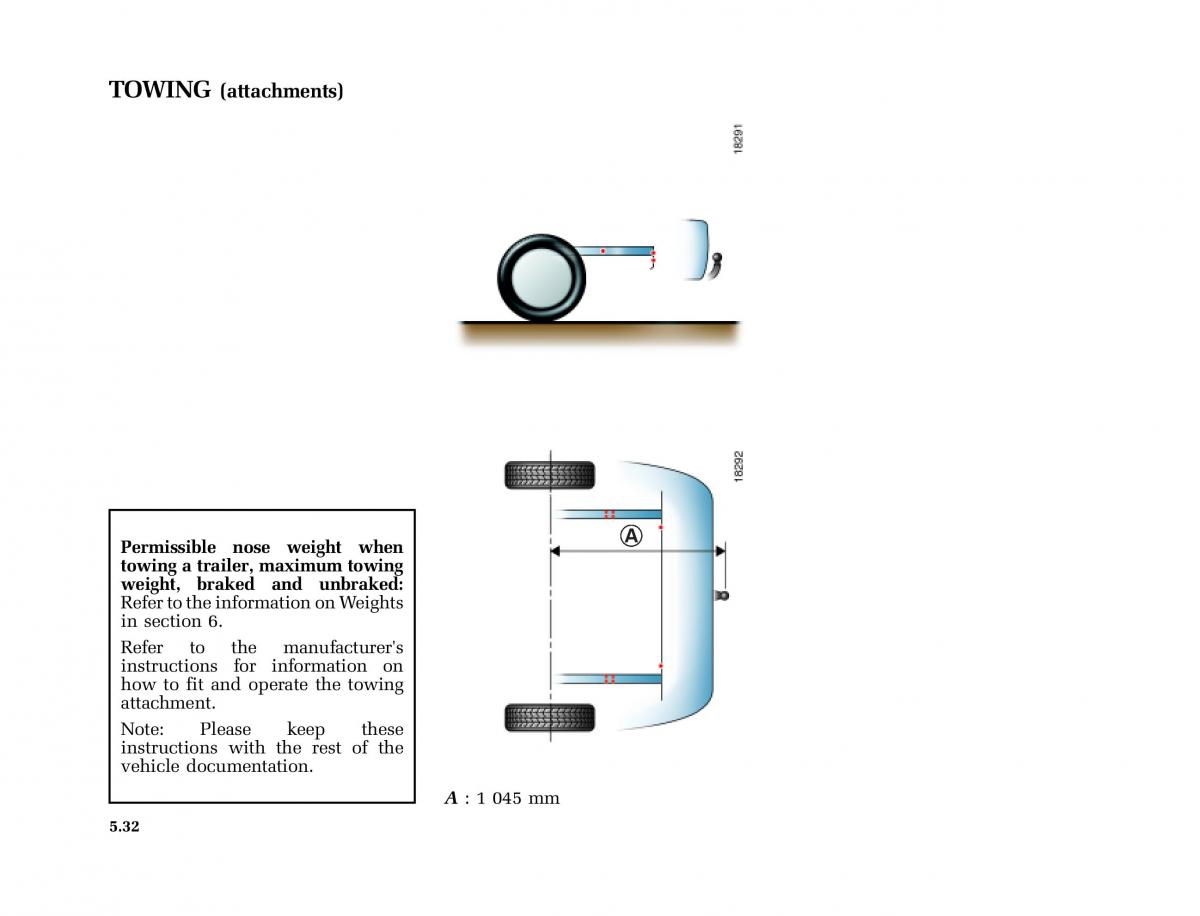 Renault Laguna I 1 owners manual / page 225