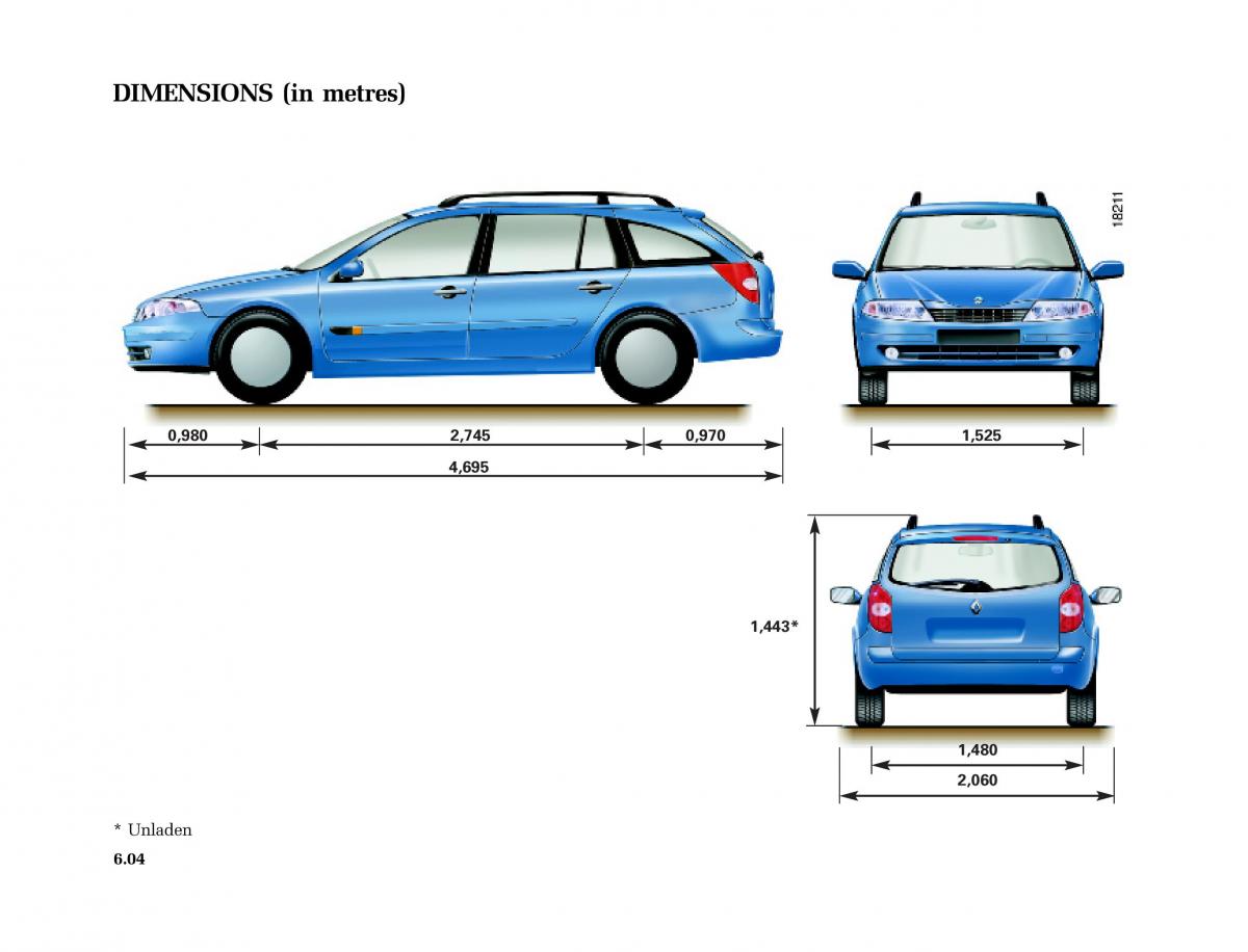 Renault Laguna I 1 owners manual / page 239