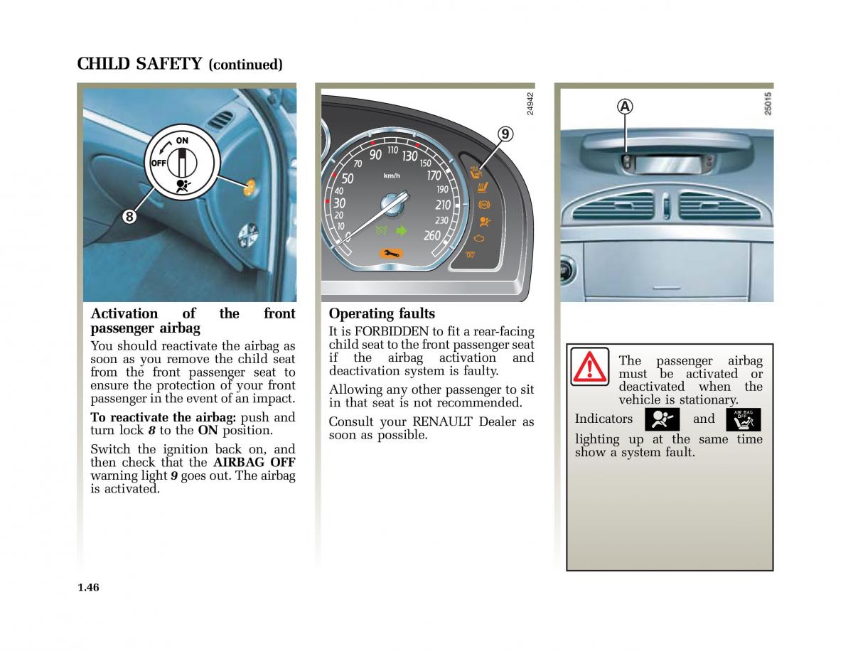 Renault Laguna II 2 owners manual / page 55