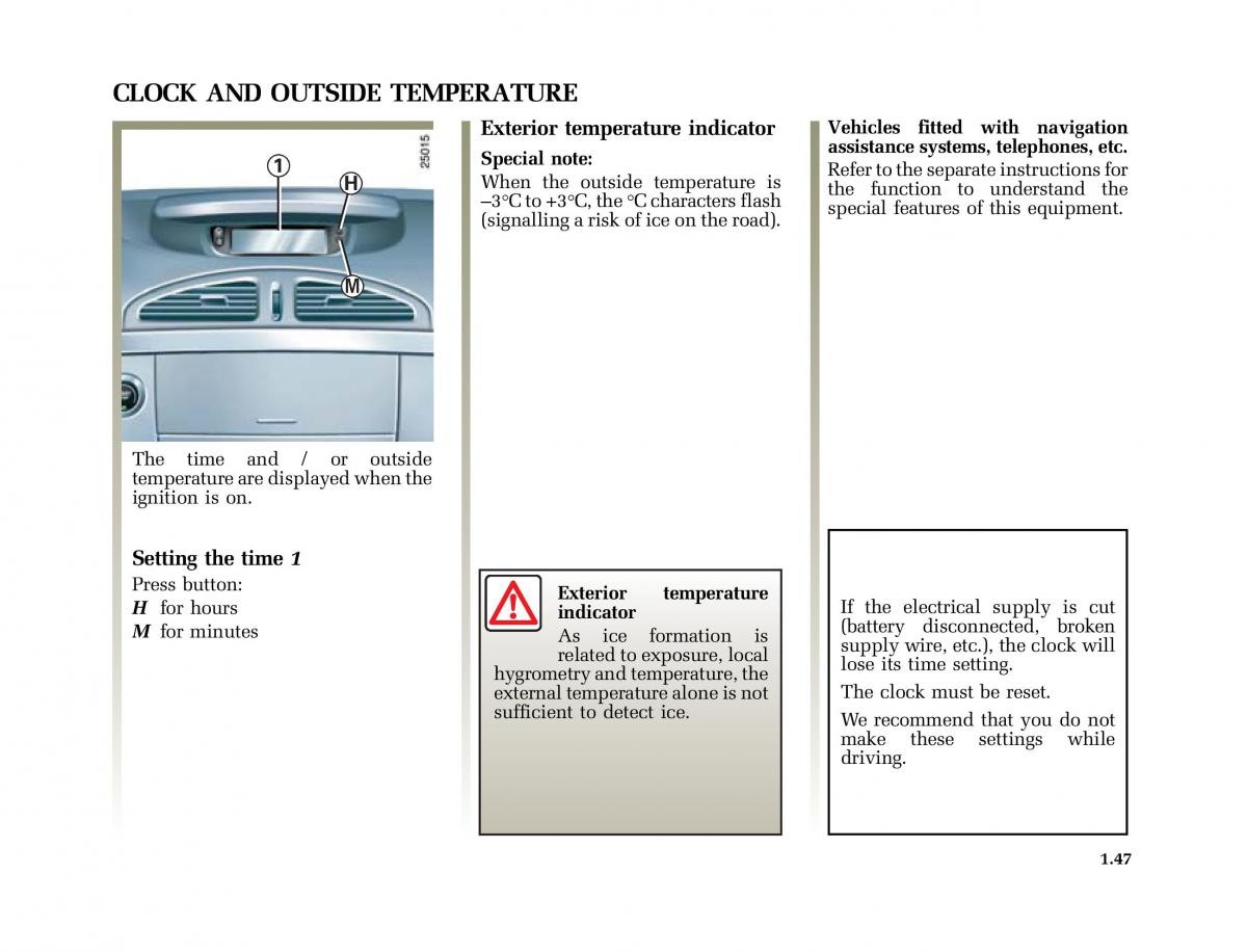 Renault Laguna II 2 owners manual / page 56