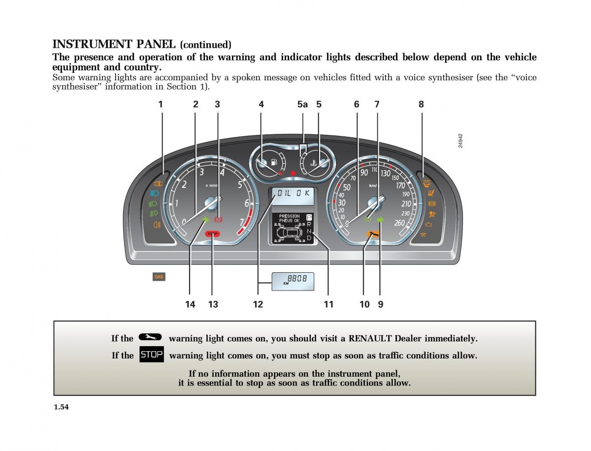 Renault Laguna II 2 owners manual / page 63