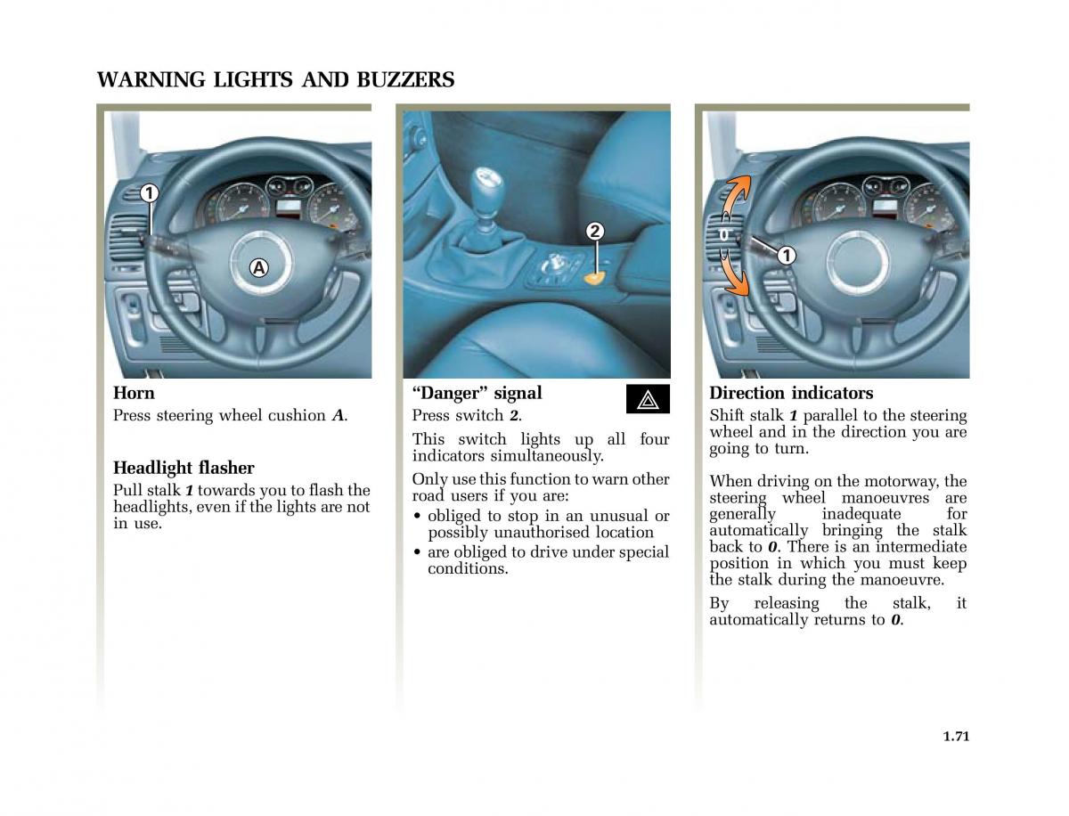 Renault Laguna II 2 owners manual / page 80