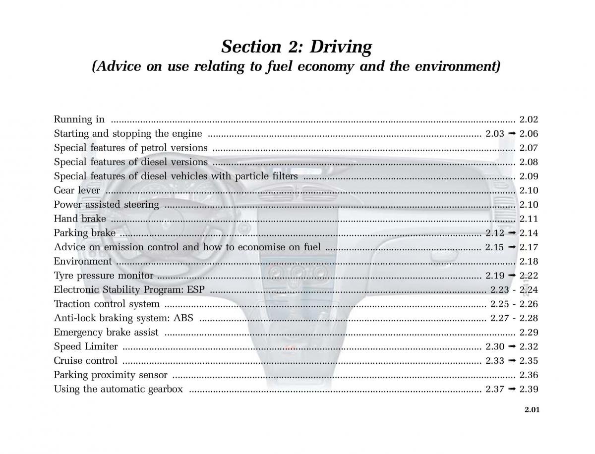 Renault Laguna II 2 owners manual / page 90