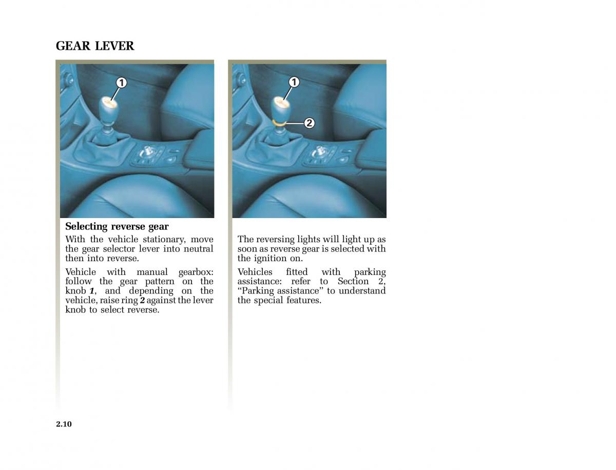 Renault Laguna II 2 owners manual / page 99