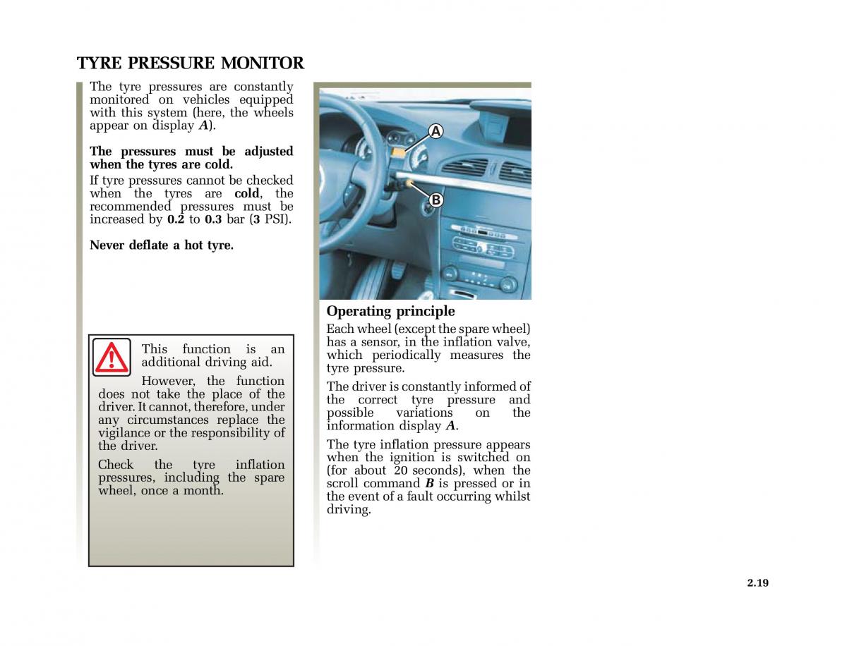 Renault Laguna II 2 owners manual / page 108