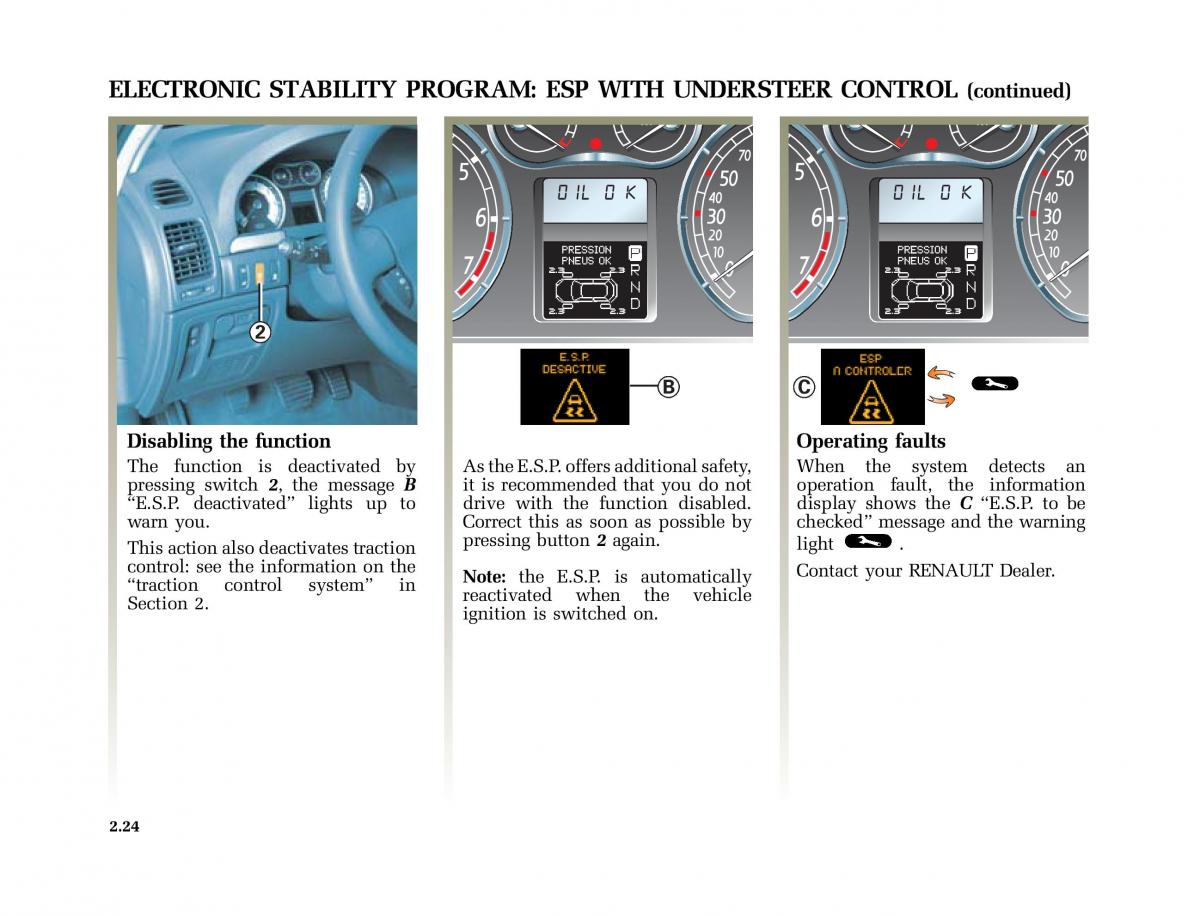 Renault Laguna II 2 owners manual / page 113