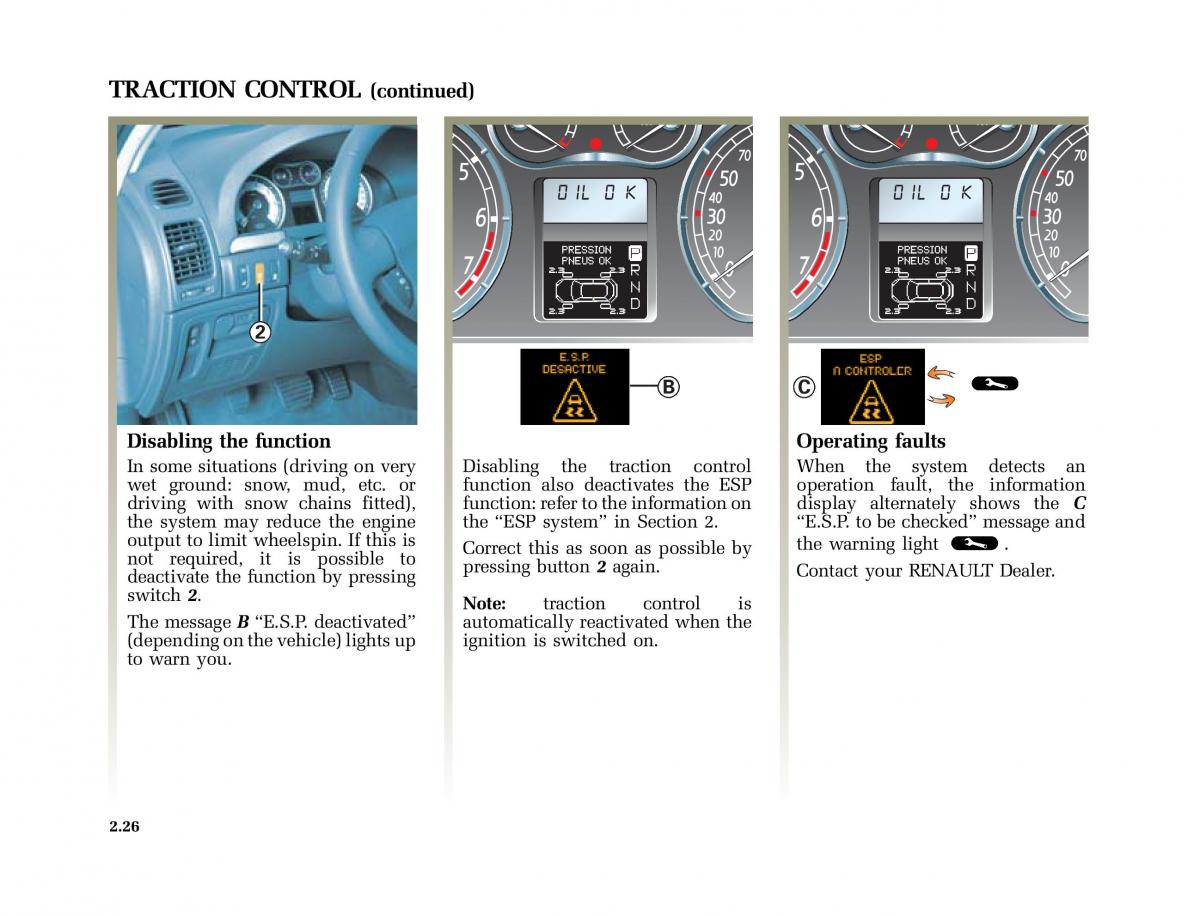 Renault Laguna II 2 owners manual / page 115