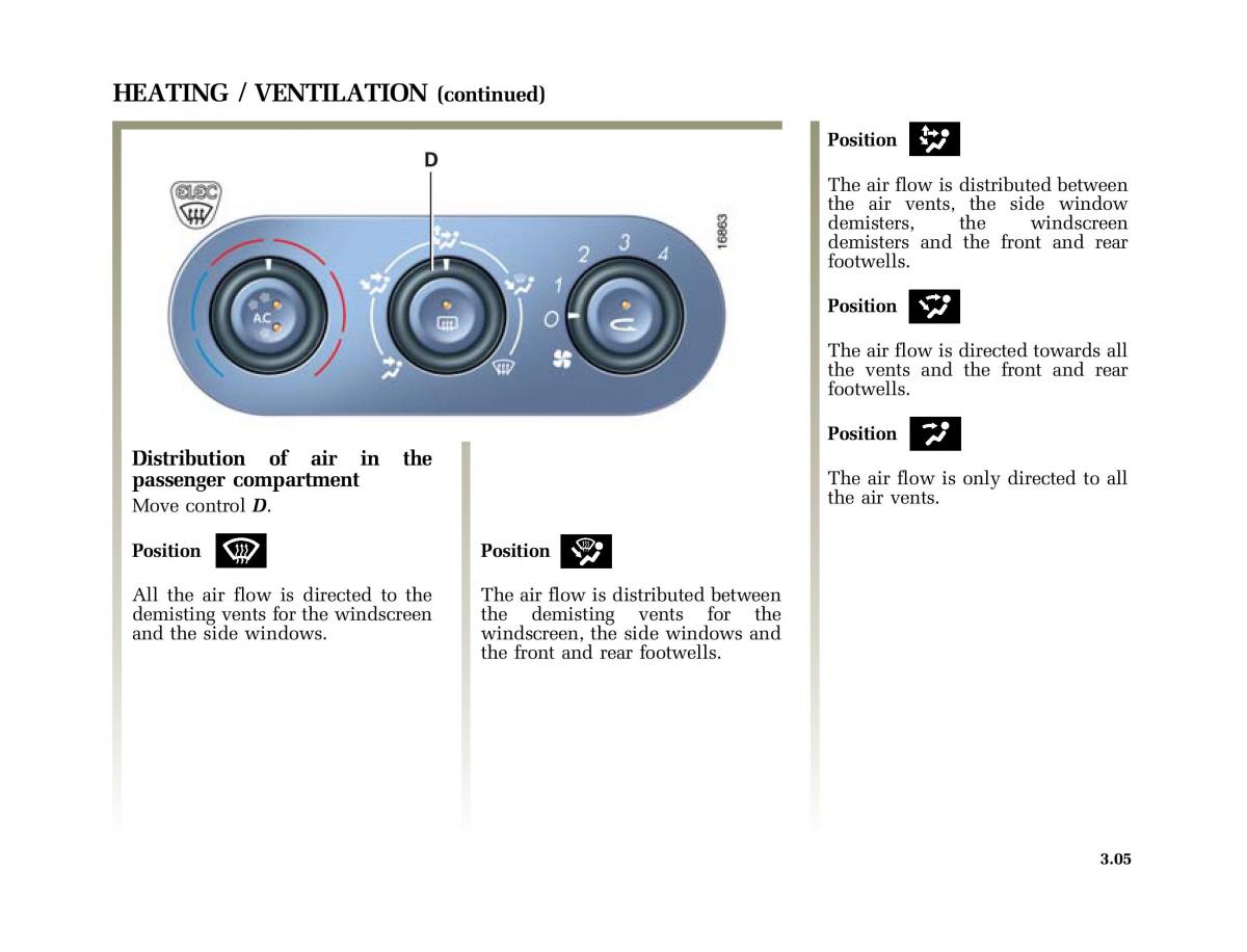 Renault Laguna II 2 owners manual / page 134