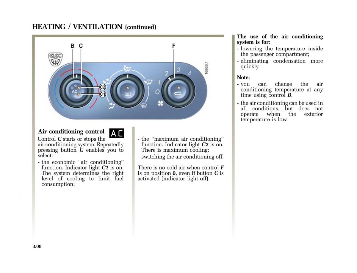 Renault Laguna II 2 owners manual / page 137