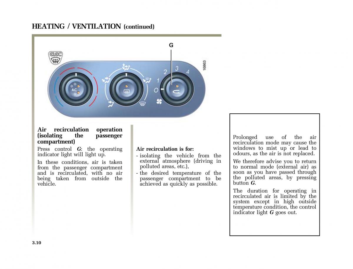 Renault Laguna II 2 owners manual / page 139