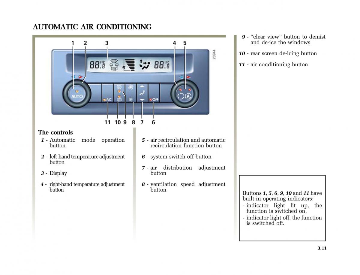 Renault Laguna II 2 owners manual / page 140