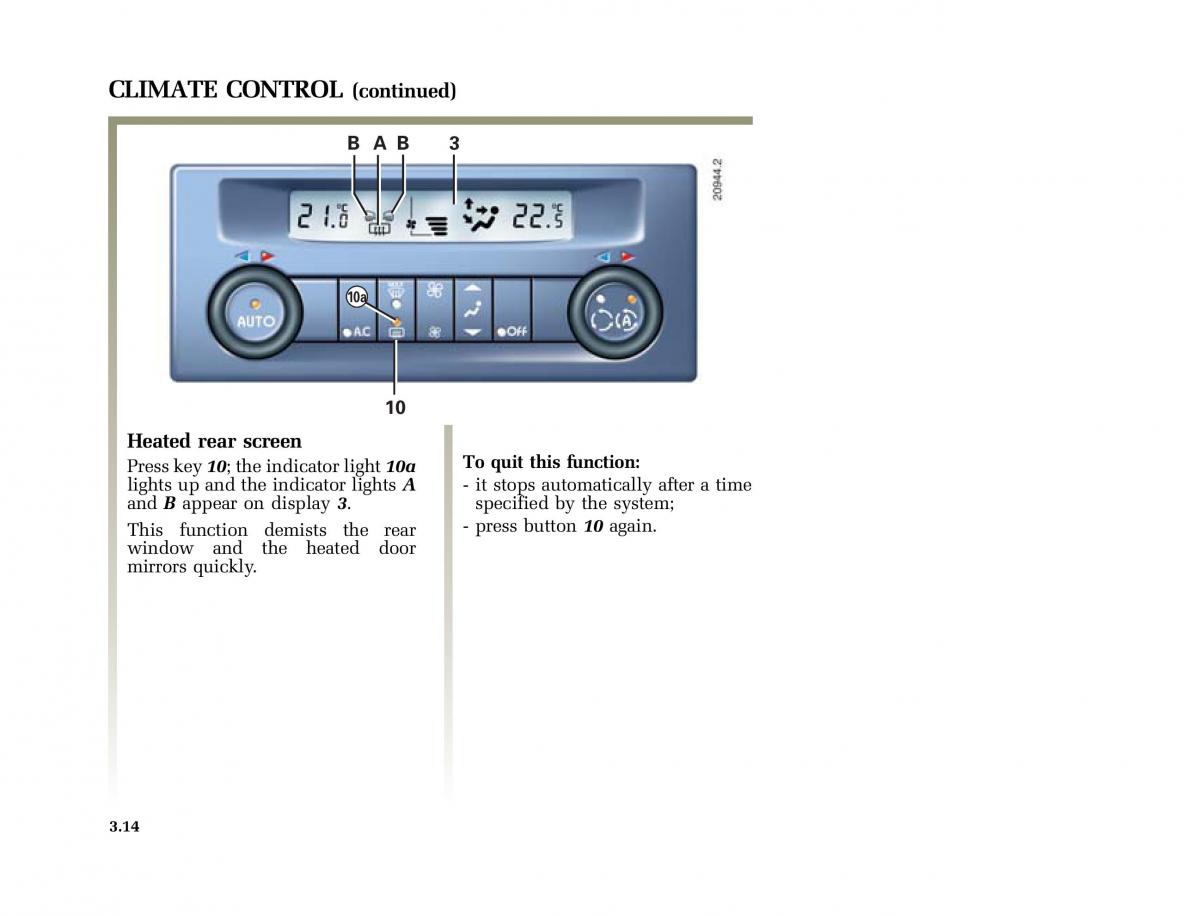 Renault Laguna II 2 owners manual / page 143