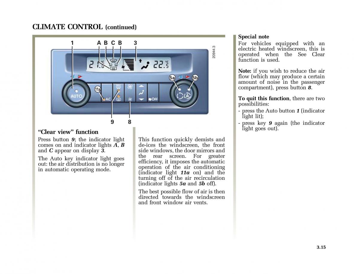 Renault Laguna II 2 owners manual / page 144