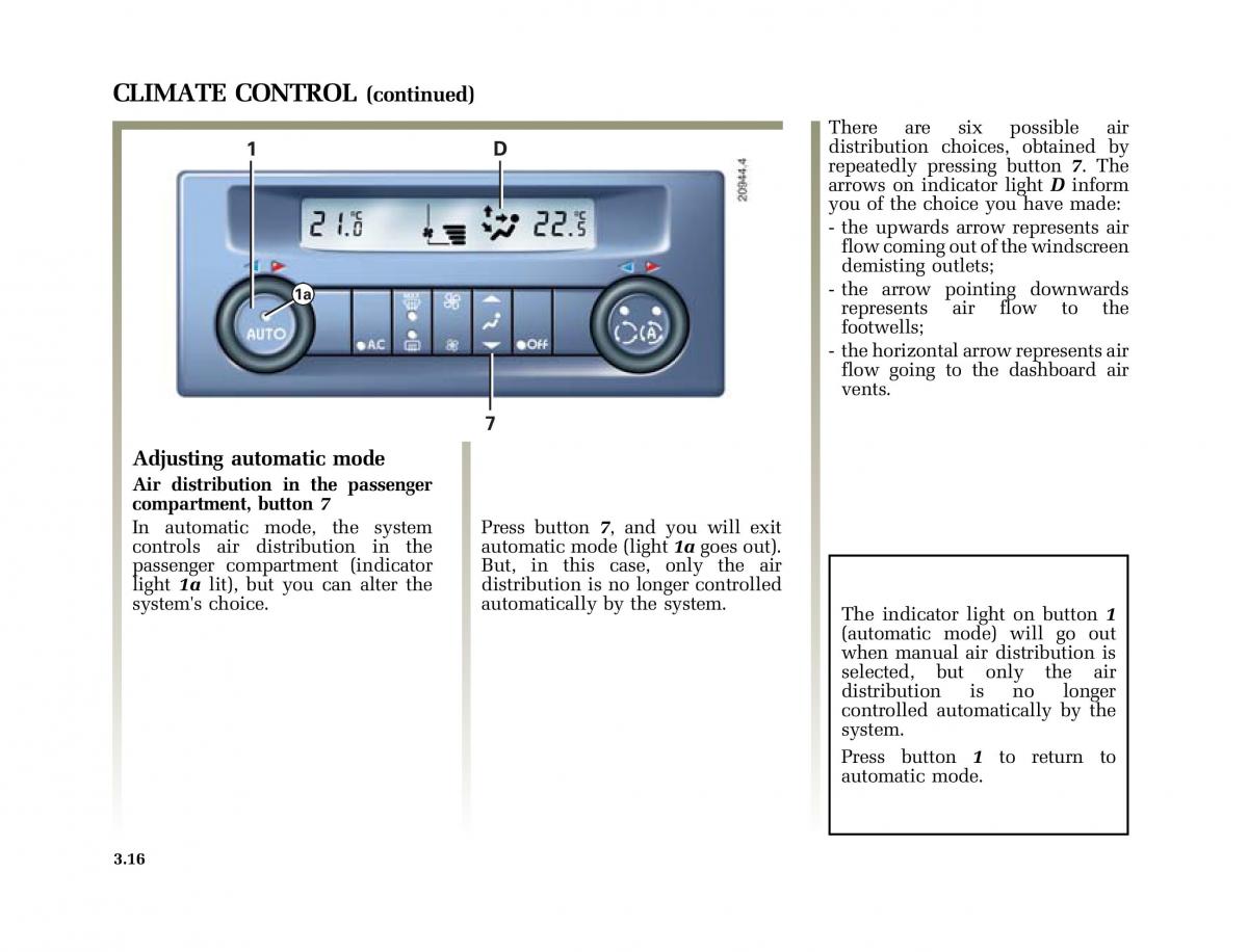 Renault Laguna II 2 owners manual / page 145