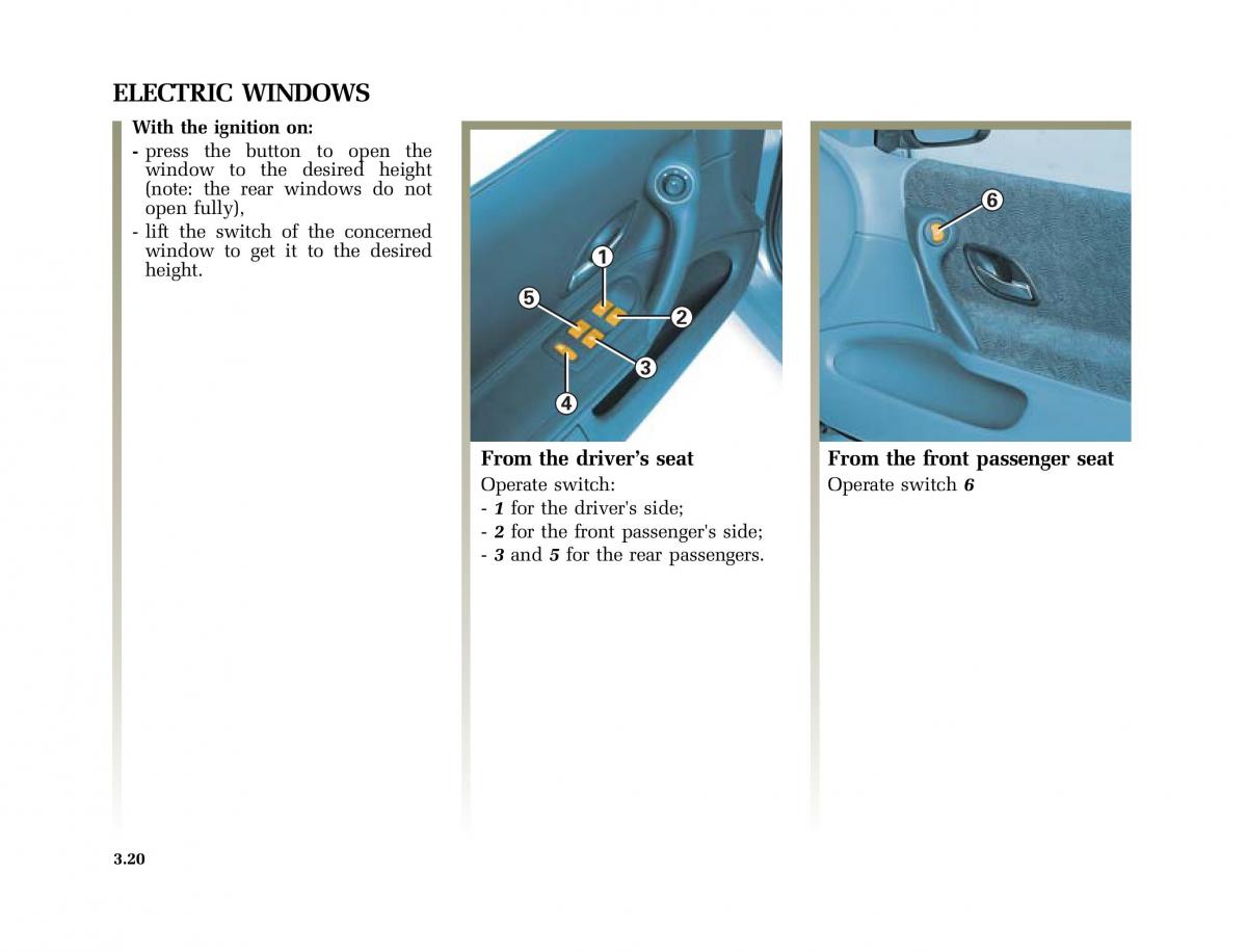 Renault Laguna II 2 owners manual / page 149