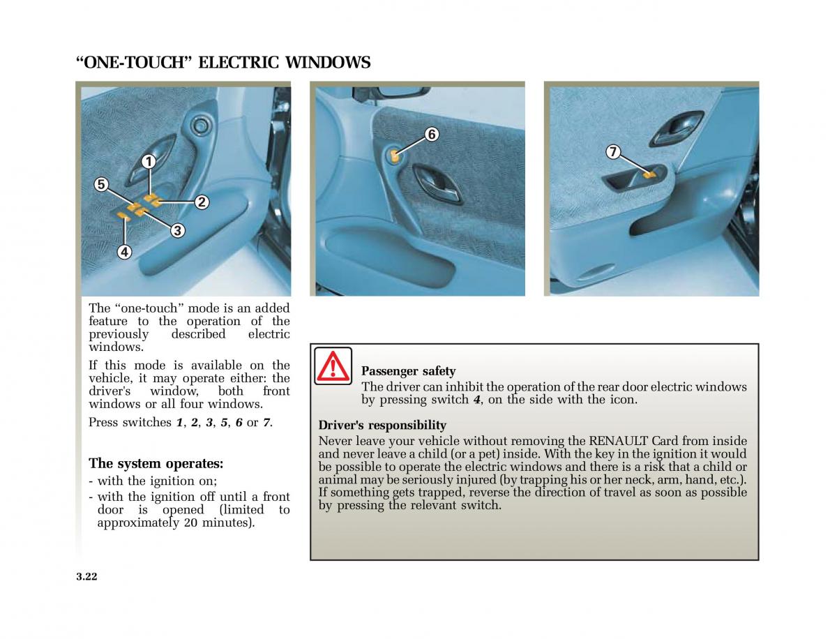 Renault Laguna II 2 owners manual / page 151