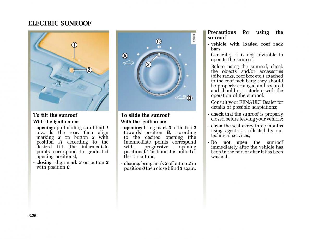 Renault Laguna II 2 owners manual / page 155