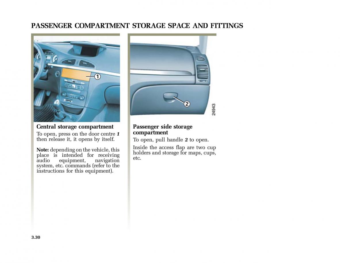 Renault Laguna II 2 owners manual / page 159