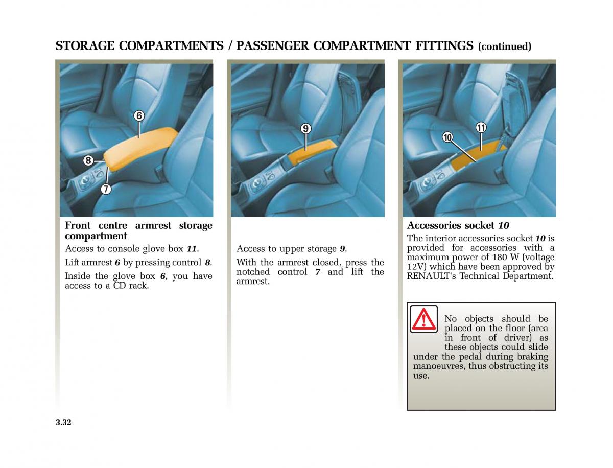 Renault Laguna II 2 owners manual / page 161