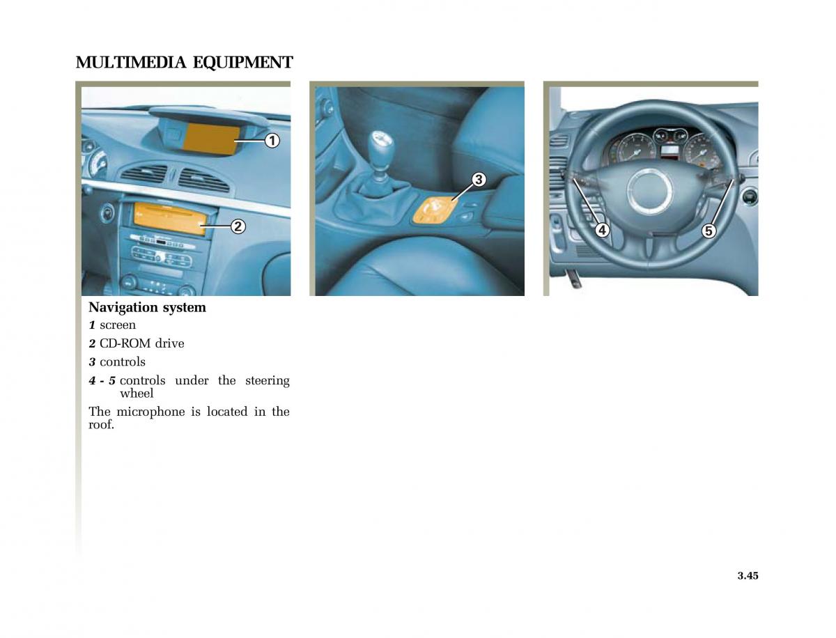 Renault Laguna II 2 owners manual / page 174