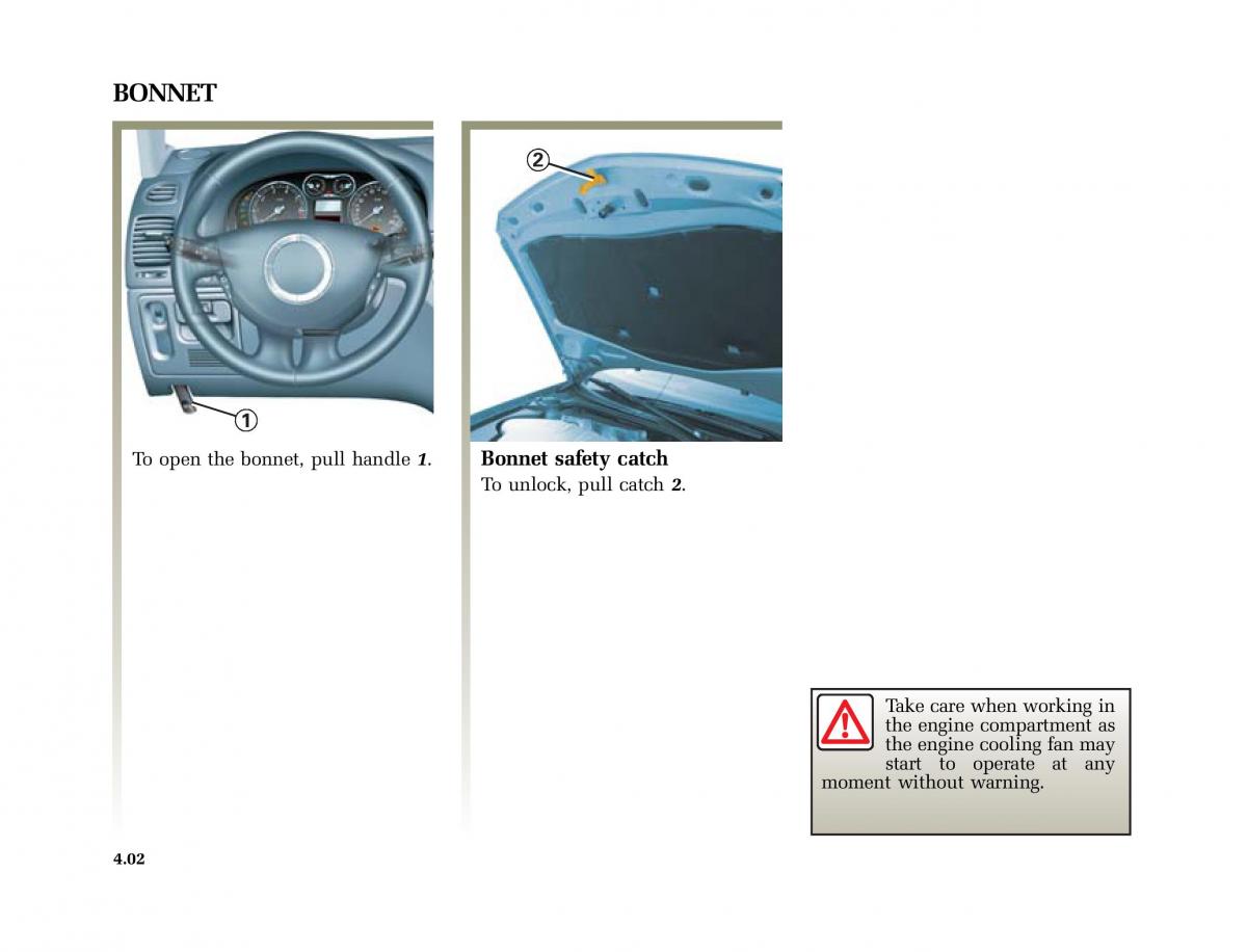 Renault Laguna II 2 owners manual / page 177