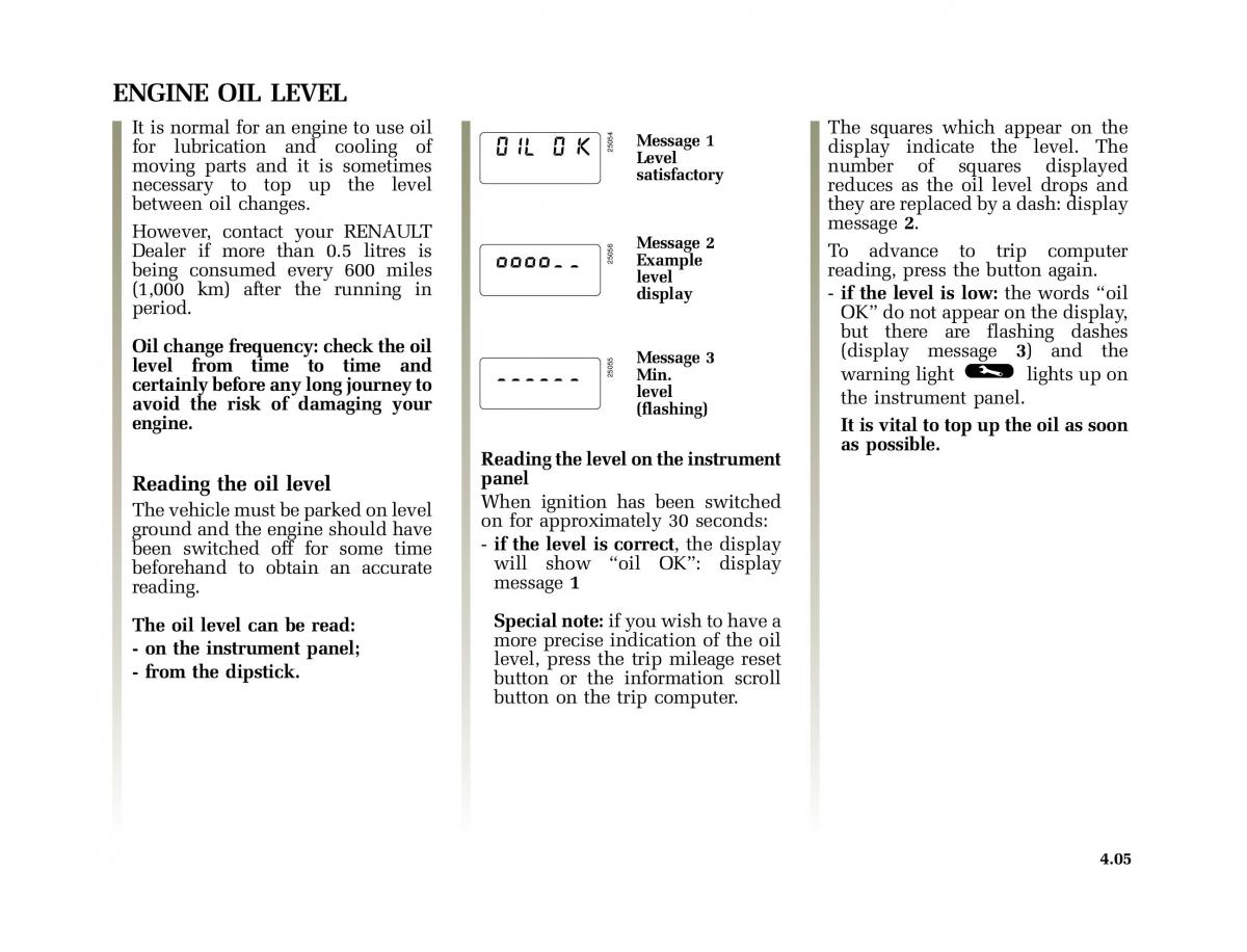 Renault Laguna II 2 owners manual / page 180